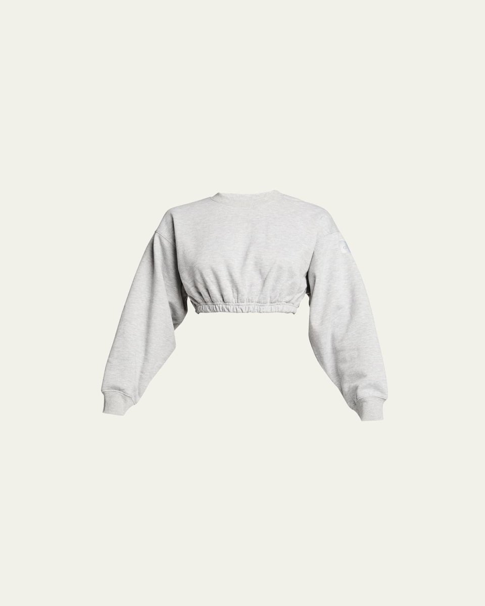 Devotion Pullover Fleece Crop Top